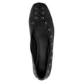 thumbnail image 4 of Time and Tru Women's Faux Suede Corset Ballet Flats, 4 of 5