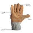 thumbnail image 4 of Gants de Soudeur Gants de Sécurité de Travail Anti-Chaleur pour Réparation de Voiture Conduite pour Soudage Outils à Main en Métal, 4 of 7