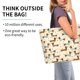 thumbnail image 2 of Balery Dachshund Dog Bolsa Tote Estilo Estético con Cremalleras, Bolsa de Hombro, Bolsa de Compras Grande y Plegable, 2 of 8