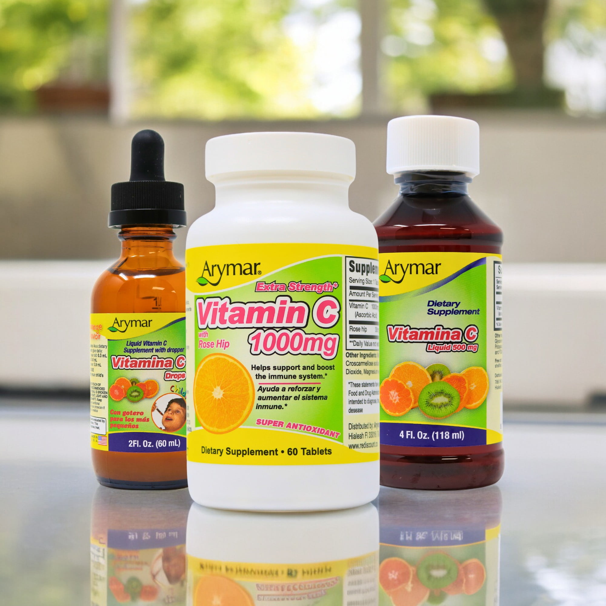 Arymar Vitamin C Liquid Supplement for Children, Immune Support, 1 Oz
