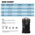 thumbnail image 4 of Daiia Black And Gold White Horse Printed Men's Tank Tops,Casual Soft Sleeveless Gym Muscle Shirts Bodybuilding Tee-, 4 of 8