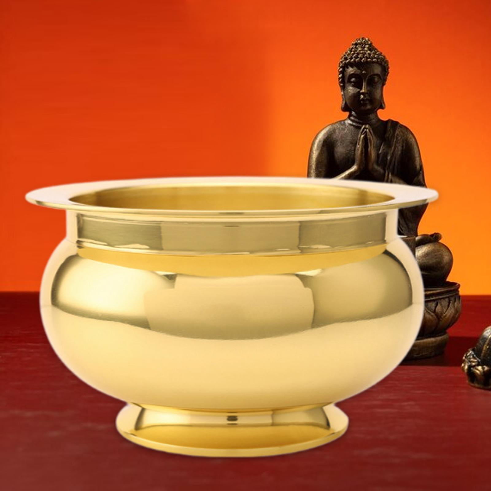 WLPZXP Chinese Incense Burner Brass Incense Stick Holder Vintage Censer Incense Holder 6inch
