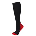 thumbnail image 1 of PENGXIANG  1pair Chaussettes de Compression de Sport Nylon Bas de Sport Unisexe (Gradient Nu S / M), 1 of 6