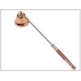 thumbnail image 1 of Herramienta de mano de cubierta recortadora de mecha para apagavelas en forma de campana de acero inoxidable a la moda (oro rosa), 1 of 4