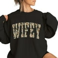 thumbnail image 3 of Camouflage Wifey Sweatshirt – Cute Hunting Wife Pullover, Cozy Camo Sweater, Outdoor Country Style Gift for Her, 3 of 7