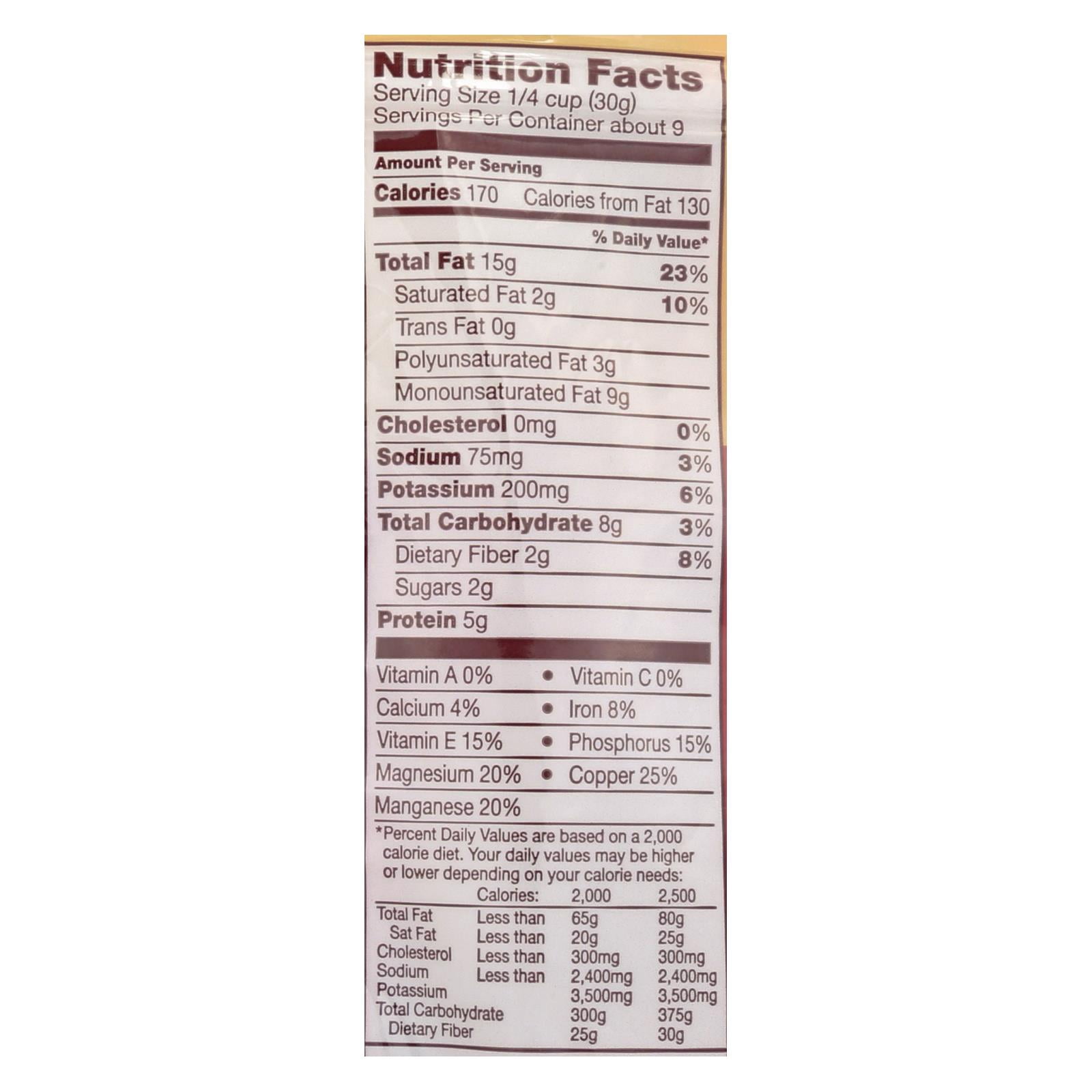 Back To Nature Cashew Almond Pistachio Mix - Case of 9 - 9 oz.