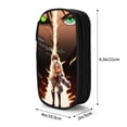 thumbnail image 3 of Attack On Titan Pencil Case Durable Pen Carrying Case Lightweight Pencil Bag Pouch Box Organizer Pencase Black, 3 of 8