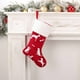 thumbnail image 1 of Medias Navideñas para Mascotas con Estampado de Pata Bordado En Rojo y Verde, Copos de Nieve, para Perros y Gatos | Decoración Festiva Duradera de Tela | Soporte para Golosinas para Colgar En La Chim, 1 of 6