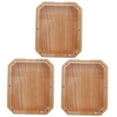 thumbnail image 4 of FRCOLOR 3pcs Multi-use Clear Piggy Bank Wooden Money Savings Jar Only Save Wooden Piggy Bank, 4 of 8