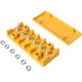 thumbnail image 1 of HUGFEGWE Wire Connection Box,Electric Bicycle E Bike Motor Controller Wire Connection Box Insulation Box Phase Battery Wire Connector Six Post Junction Box U2536-4902, 1 of 7