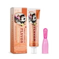 thumbnail image 2 of FHBVT Pet Teeth Care Kit Three Sided Toothbrush +75g Flavored Toothpaste Ergonomic Tongue Cleaner Reduces Plaque Tartar Dishwasher Safe For Large Dogs Oral Hygiene Cleaning Supplies Decor Favors, 2 of 9