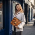 thumbnail image 6 of FORMRS 13-13.3 inch Laptop Sleeve Case Soft Carrying Quilted Computer Bag Cover, Fall Pattern, 6 of 7