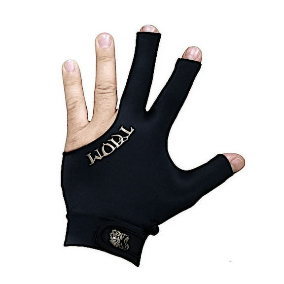 TMGRH-M-BK Taom Midas Right Hand, Medium, Black Billiards Pool Glove