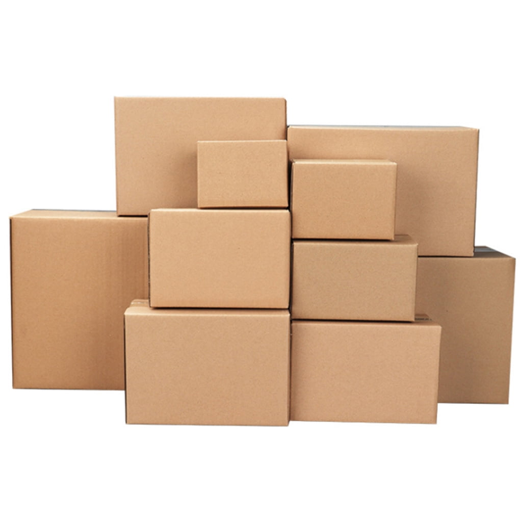 50x Cardboard Boxes Small Packaging Postal Post Shipping Mailing Storage 8x6x4" 