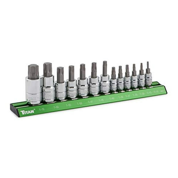 Titan 16122 Star Bit Socket Set - 13 Piece