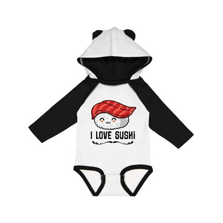 

Inktastic I Love Sushi Gift Baby Boy or Baby Girl Long Sleeve Bodysuit