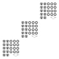 thumbnail image 3 of maskred 1 Set Aerators Sink Replacement Stainless Steel Male Thread Plastic Sturdy Mesh Nozzles Anti-corrosion Threads Adapter No.1 3Set, 3 of 6
