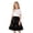 Z01-White, variant on Teen Girls Summer Outfit Playful Print Short Sleeve Top A Line Skirt Warm Weather Casual Two Piece Clothing Set