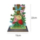 thumbnail image 4 of Adorno de mesa de madera DIY, adorno de mosaico de diamante de taladro de un solo lado hecho a mano FLhrweasw Nuevo, 4 of 9