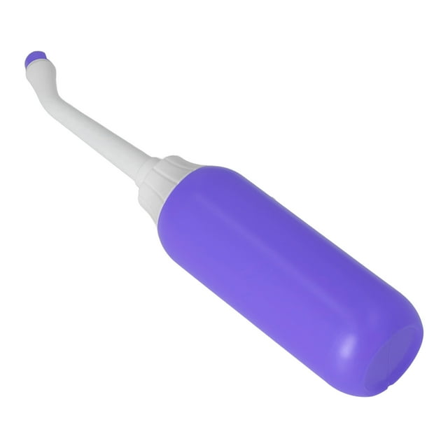 Bouteille de Pulvérisation Bidet, Buse de Pulvérisation Extensible Portable Pratique pour Femmes Bleu, Violet, Rouge