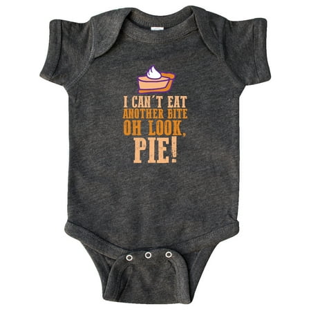

Inktastic Thanksgiving Pumpkin Pie Joke Gift Baby Boy or Baby Girl Bodysuit