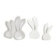 thumbnail image 2 of Llavero colgante conejito de Pascua de yeso Resina epoxi para manualidades DIY, 2 of 8