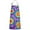 Colorful Rainbow Tie, variant on Colorful Rainbow Tie Dye Spiral Pattern Apron-Garden Aprons for Women with Pockets-Cotton Linen Waterproof Kitchen Cooking Gardening Aprons Adjustable for Kitchen,Cooking,BBQ and Salon 33x27 Inch
