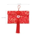 thumbnail image 3 of sobres rojos de Año Nuevo Chino con estampado dorado y brocado rojo, 3 of 6