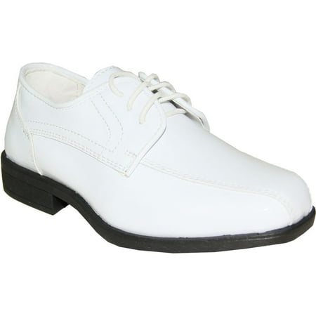

JEAN YVES JY02KID Boy Dress Shoe Double Runner Tuxedo Formal Prom Wedding (13 M US Little Kid)