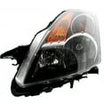thumbnail image 3 of CarLights360: For Nissan Altima Headlight Assembly 2008 2009 Driver Side CAPA Certified Gray Bezel  NI2502187 (Vehicle Trim: Sedan), 3 of 4