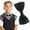 Black, variant on Getwin Kids Bow Tie,,Visland 6Pcs Kids Bow Ties Colorful Adjustable Ties for Photography Performance Birthday Random Colors