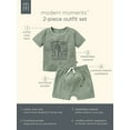 thumbnail image 6 of Modern Moments by Gerber Toddler Boy Organic Harem Shorts With Kanga Pocket, Sizes 12M-5T, 6 of 7