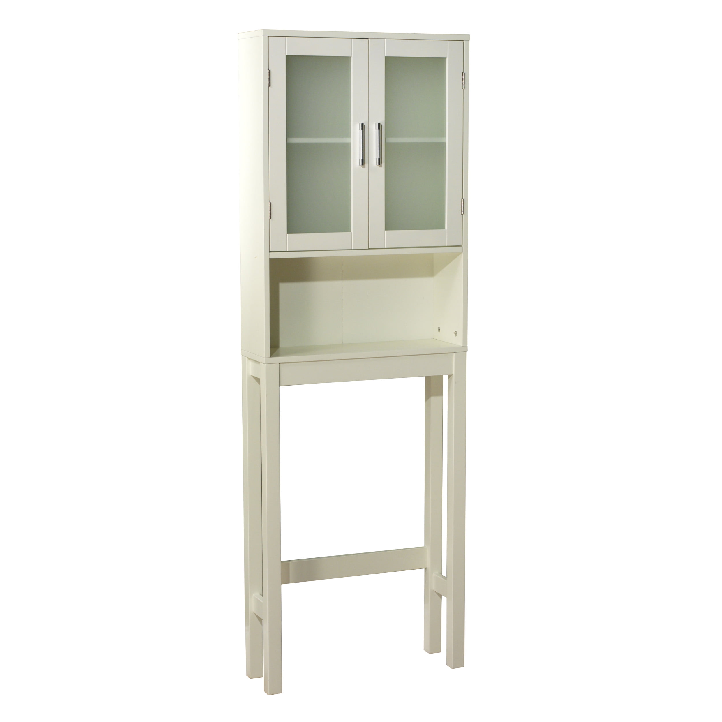 Buylateral Frosted Pane Over Toilet &Eacute;tag&egrave;re White