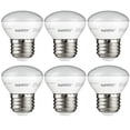thumbnail image 3 of Sunlite LED R14 Mini Reflector Floodlight Light Bulb, 4 Watts (25W Equivalent), Medium E26 Base, Dimmable,ETL Listed, 2700K Warm White, 6-Pack, 3 of 4