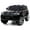 Black, variant on Toyota Land Cruiser 12V Kids Ride-On Car with R/C Parental Remote, LED Lights, MP3 Player, Safety Seatbelt