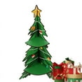thumbnail image 4 of Short Corner Shelf, Bookcase Storage Rack in Christmas Tree Shape, Space Saving Corner Bookshelf Decoration, 4 of 6