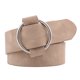 thumbnail image 1 of Cinturón de cuero fino para mujer, cinturón fino ajustable, cinturón retro para vestidos, 1 of 5