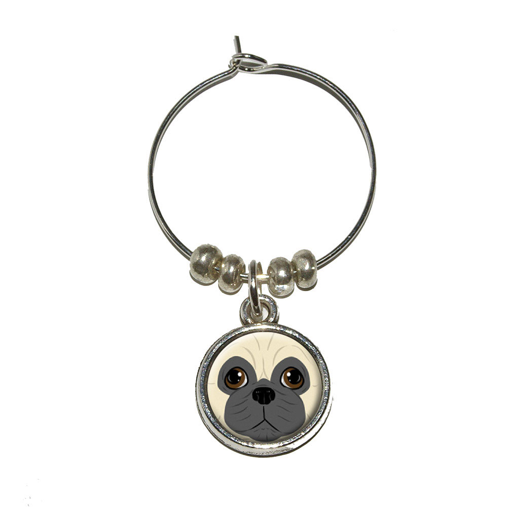 pug croc charm