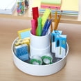 thumbnail image 6 of Copco 10-Inch Multi-Compartment Storage Turntable with Non-Skid Liner & Soft Base - 2-Section Divided Lazy Susan Organizer for Kitchen Storage, Pantry, Bathroom, Office Supplies, 6 of 6