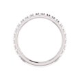 thumbnail image 4 of 5/8 cttw Diamond Wedding Ring Womens Stackable Pave French Set Band 14k Gold, 4 of 4