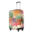 thumbnail image 2 of Kll High Detail Succulent And Cactus Seamless Patternsss Luggage Cover Suitcase Cover Suitcase Protector (Luggage not included)-Large, 2 of 8
