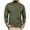 Olive Green, variant on Wyobmus Mens Crewneck Sweatshirts Waffle Panttern Texture Outdoor Leisure Long Sleeve Pullover Sweatshirts Black