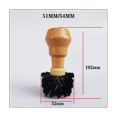 thumbnail image 2 of Coffee Machine Powder Bowl Cleaning Brush Solid Wood Handle Cleaning Brush Coffee Machine Cleaning Brush, 2 of 6