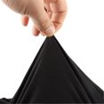 thumbnail image 3 of 3+2 Seater Polyester Corner Sofa Cover L Shape Furniture Protector (Black), 3 of 4
