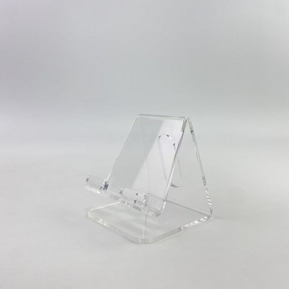 xcstar Stands adapted for mobile phones,Acrylic Cell Phone Stand, Portable Phone Holder, Clear Phone Stand for Desk, Compatible with Phone, Smartphone, Pad, Tablet, Desk Accessories