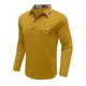 thumbnail image 5 of Blusa y camisa de manga larga con cuello vuelto para hombre, camisa de otoño invierno con botones y bolsillo, camisa de manga larga con cuello vuelto, camisa de poliéster para hombre, 5 of 6
