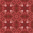 thumbnail image 1 of Ahgly Company Tapis d'Intérieur Lavable en Machine Carré Rouge Pamplemousse, 6 Pieds Carré, 1 of 7