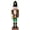 Gold Trumpeter, variant on Clever Creations Green Drummer 12 Inch Traditional Wooden Nutcracker, Festive Christmas Décor for Shelves and Tables