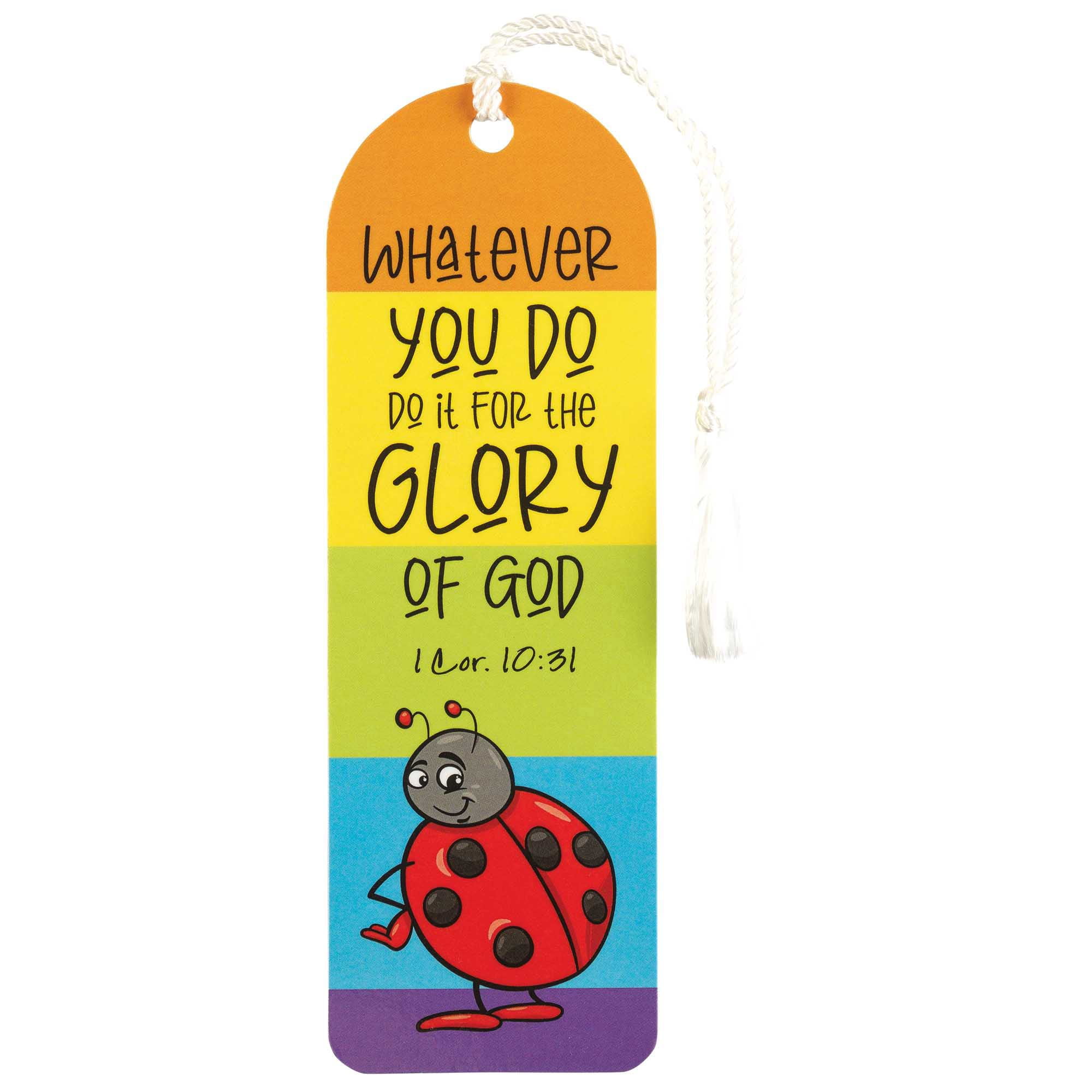 Dicksons for The Glory 6 x 2 Inch Cardstock Keepsake Tassels Bookmarks Pack of 12