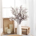 thumbnail image 2 of Flores artificiales de Gypsophila de seda, ramas largas, plantas de decoración para el hogar, adornos de bricolaje para fiestas de bodas, 50 cm, 2 of 5